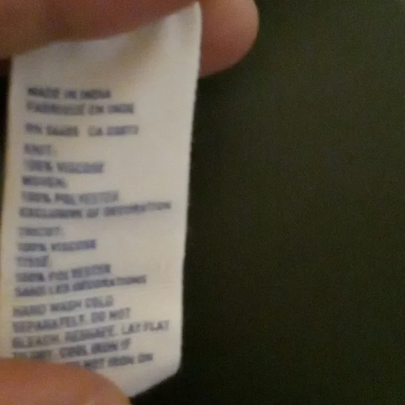 American Eagle Outfitters Gray Asymmetrical Sequin Tank Top - Picture 5 of 5